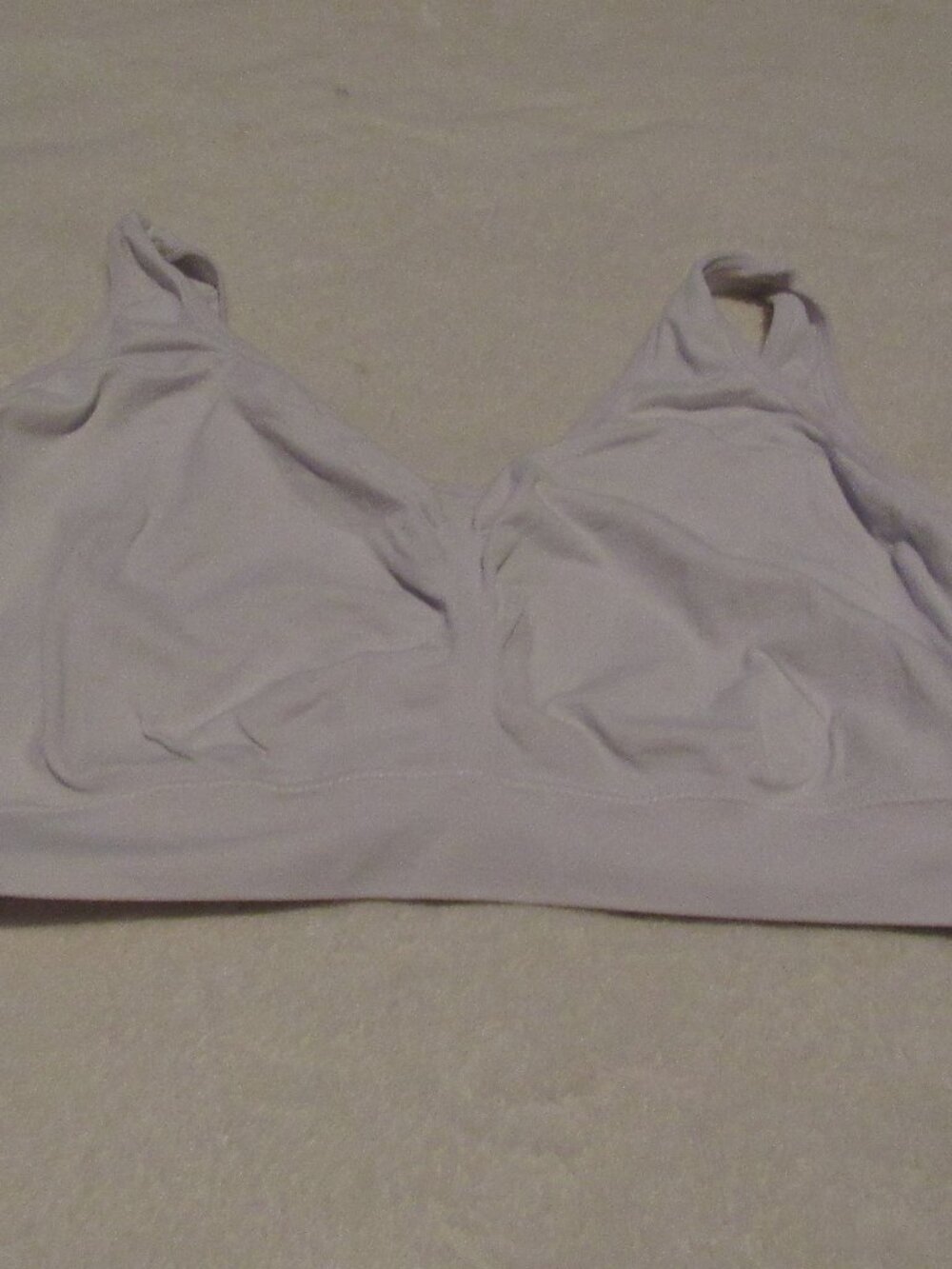 Jockey White Bralette Size XXL USED